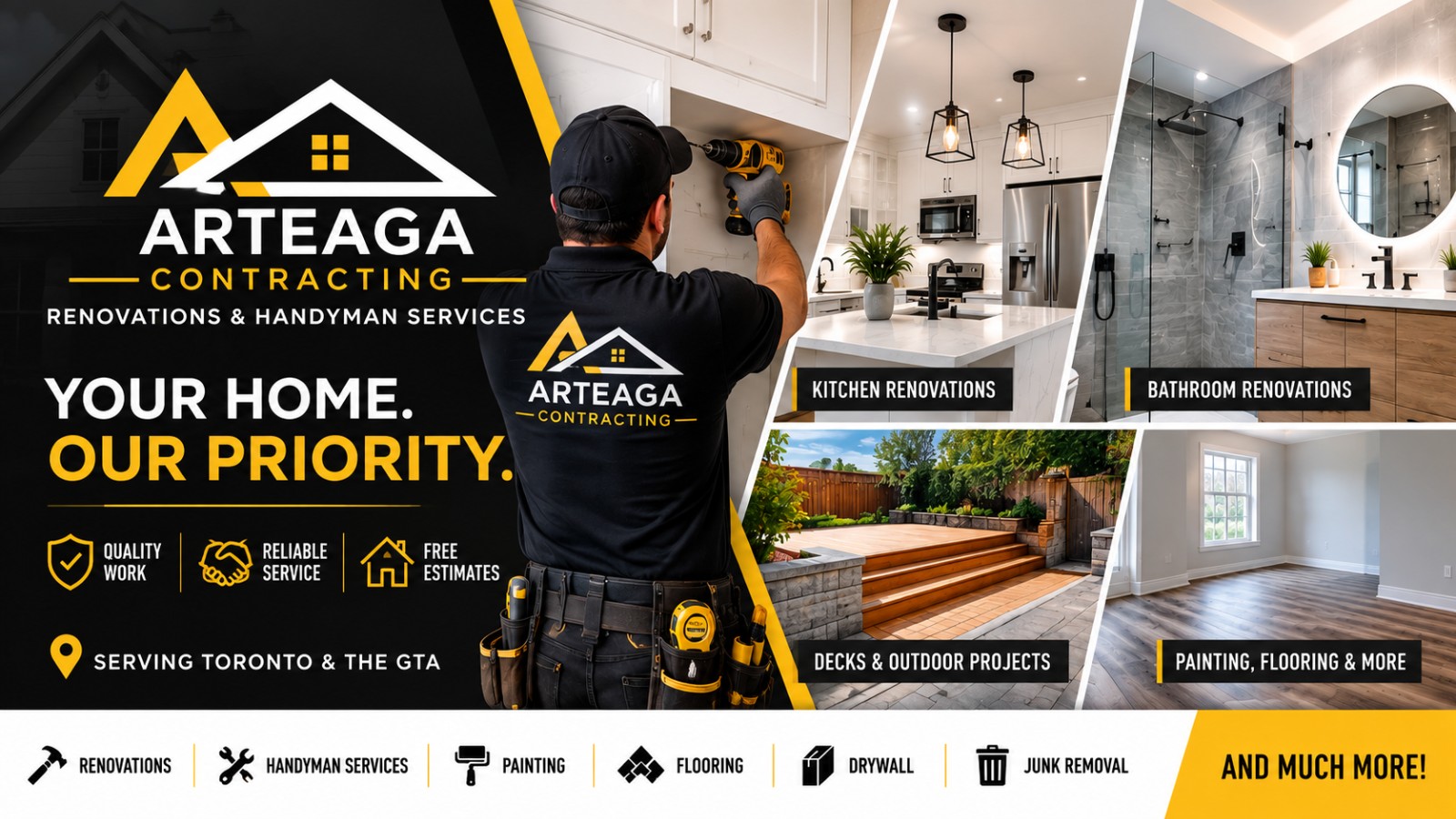 arteaga contracting project work
