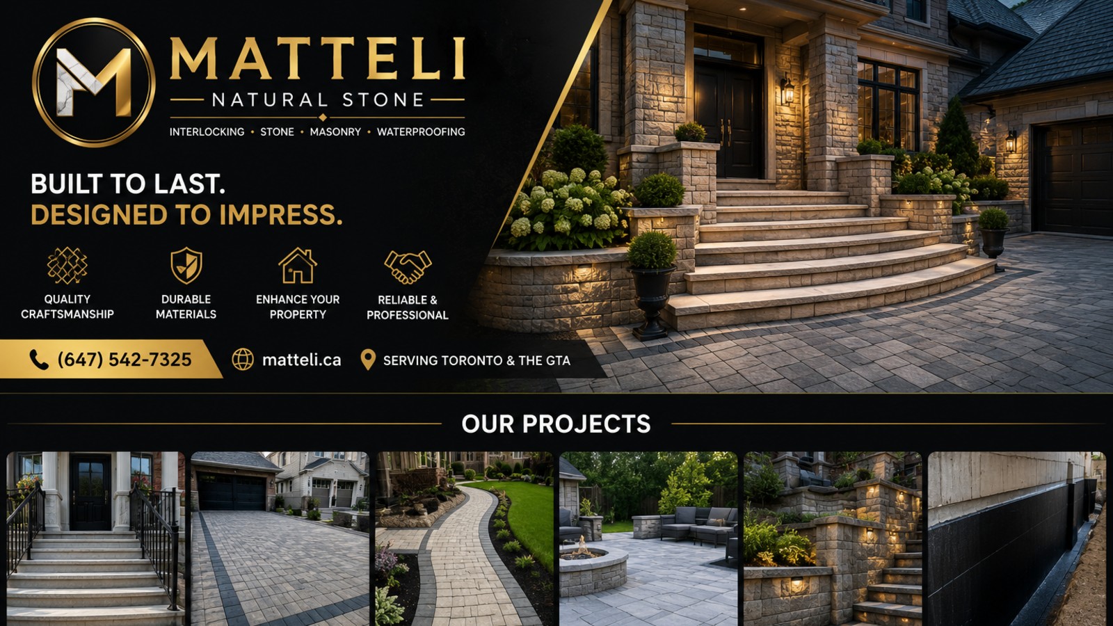 Matteli Natural Stone project work