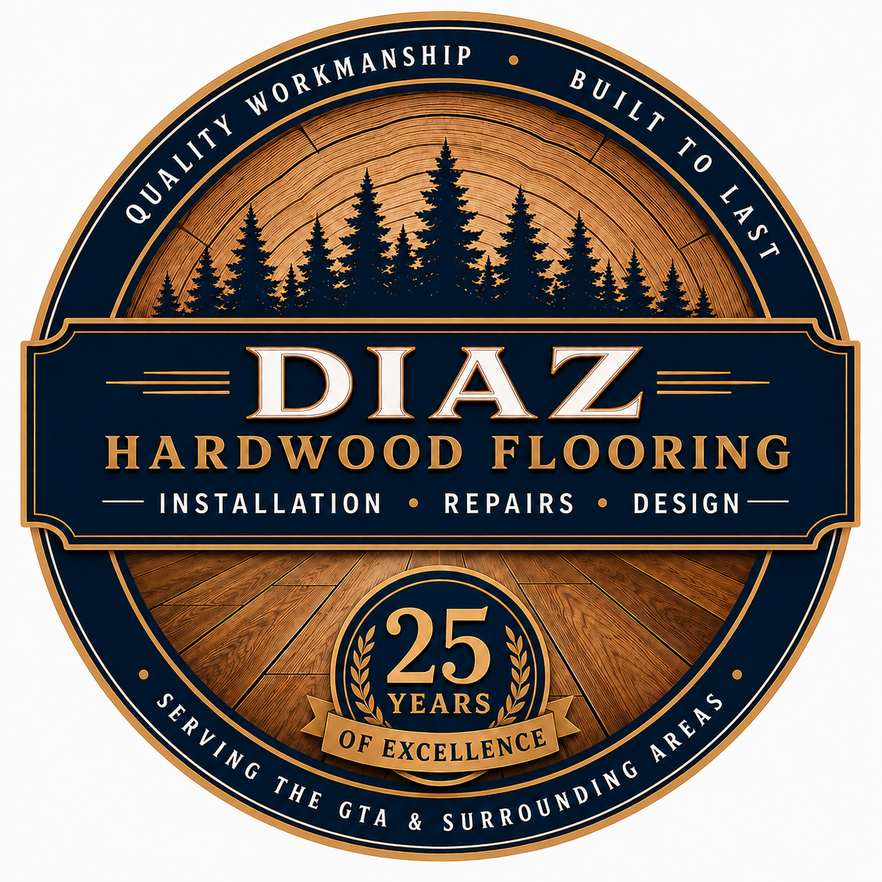 Diaz hardwood Flooring logo